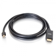 Picture of C2G 10ft Mini DisplayPort[TM] Male to HDMI[R] Male Passive Adapter Cable - 4K 30Hz