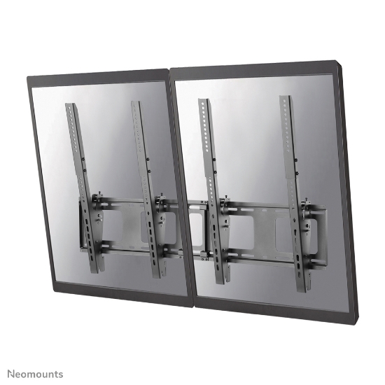 Picture of Neomounts NS-WMB200PBLACK Menuboard wall mount 40-52" - tiltable - portrait
