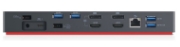 Picture of Lenovo 40AN0135UK laptop dock/port replicator Wired Thunderbolt 3 Black