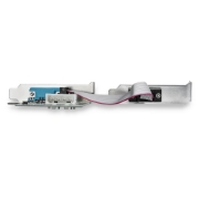 Picture of StarTech.com 2-port PCI Express RS232 Serial Adapter Card - PCIe RS232 Serial Host Controller Card - PCIe to Serial DB9 - 16950 UART - Low Profile Expansion Card - Windows & Linux