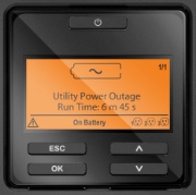 Picture of APC Smart-UPS On-Line, 1000VA/1000W, Tower, 230V, 6x C13 IEC outlets, SmartSlot, Extended runtime, W/O rail kit