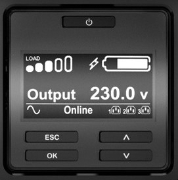 Picture of APC Smart-UPS On-Line, 1000VA/1000W, Tower, 230V, 6x C13 IEC outlets, SmartSlot, Extended runtime, W/O rail kit
