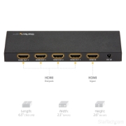 Picture of StarTech.com 4-Port HDMI Splitter - 4K 60Hz