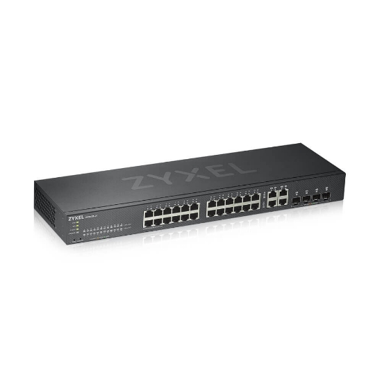 Picture of Zyxel GS1920-24V2 Managed Gigabit Ethernet (10/100/1000) Black