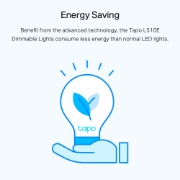 Picture of TP-Link Tapo Smart Wi-Fi Light Bulb, Dimmable