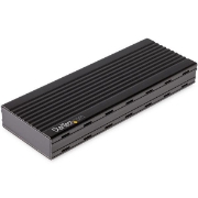 Picture of StarTech.com USB-C 10Gbps to M.2 NVMe SSD Enclosure - Portable External M.2 NGFF PCIe Aluminum Case - 1GB/s Read/Write - Supports 2230, 2242, 2260, 2280 - TB3 Compatible - Mac & PC