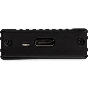 Picture of StarTech.com USB-C 10Gbps to M.2 NVMe SSD Enclosure - Portable External M.2 NGFF PCIe Aluminum Case - 1GB/s Read/Write - Supports 2230, 2242, 2260, 2280 - TB3 Compatible - Mac & PC