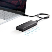 Picture of StarTech.com USB-C 10Gbps to M.2 NVMe SSD Enclosure - Portable External M.2 NGFF PCIe Aluminum Case - 1GB/s Read/Write - Supports 2230, 2242, 2260, 2280 - TB3 Compatible - Mac & PC