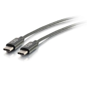 Picture of C2G 0.9m (3ft) USB C Cable - USB 2.0 (3A) - M/M USB Type C Cable - Black