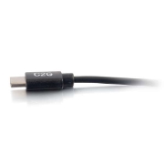 Picture of C2G 0.9m (3ft) USB C Cable - USB 2.0 (3A) - M/M USB Type C Cable - Black