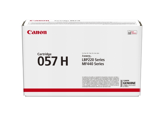 Picture of Canon i-SENSYS 057H toner cartridge 1 pc(s) Original Black