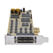 Picture of StarTech.com 16-Port Low-Profile Serial Card - RS232 - PCI Express