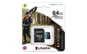 Picture of Kingston Technology Canvas Go! Plus 64GB microSDXC Canvas Go Plus 170R A2 U3 V30 Card + ADP