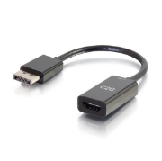 Picture of C2G 8in DisplayPort™ Male to HDMI® Female Passive Adapter Converter - 4K 30Hz