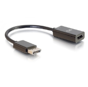 Picture of C2G 8in DisplayPort™ Male to HDMI® Female Passive Adapter Converter - 4K 30Hz