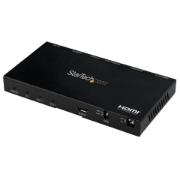 Picture of StarTech.com 2-Port HDMI Splitter (1x2) - 4K 60Hz UHD HDMI 2.0 Audio Video Splitter w/ Scaler & Audio Extractor (3.5mm/SPDIF) - Dual HDMI Splitter (1-In 2-Out) - EDID Copy - TV/Projector