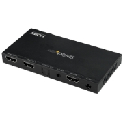 Picture of StarTech.com 2-Port HDMI Splitter (1x2) - 4K 60Hz UHD HDMI 2.0 Audio Video Splitter w/ Scaler & Audio Extractor (3.5mm/SPDIF) - Dual HDMI Splitter (1-In 2-Out) - EDID Copy - TV/Projector