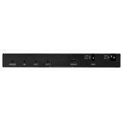 Picture of StarTech.com 2-Port HDMI Splitter (1x2) - 4K 60Hz UHD HDMI 2.0 Audio Video Splitter w/ Scaler & Audio Extractor (3.5mm/SPDIF) - Dual HDMI Splitter (1-In 2-Out) - EDID Copy - TV/Projector