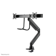 Picture of Neomounts NM-D775DXBLACK Monitor arm 10-32" - gas spring - Topfix - 180°-stop