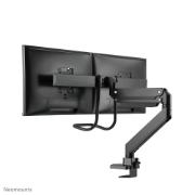 Picture of Neomounts NM-D775DXBLACK Monitor arm 10-32" - gas spring - Topfix - 180°-stop