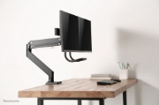 Picture of Neomounts NM-D775DXBLACK Monitor arm 10-32" - gas spring - Topfix - 180°-stop
