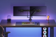 Picture of Neomounts NM-D775DXBLACK Monitor arm 10-32" - gas spring - Topfix - 180°-stop