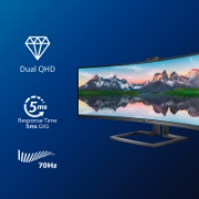 Picture of Philips P Line 32:9 SuperWide curved LCD display 499P9H/01