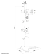Picture of Neomounts FPMA-D550DDVBLACK Monitor stand 10-32" - vertical installation