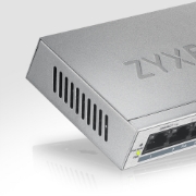 Picture of Zyxel GS1005HP Unmanaged Gigabit Ethernet (10/100/1000) Power over Ethernet (PoE) Silver