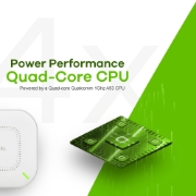Picture of Zyxel NWA110AX 1000 Mbit/s White Power over Ethernet (PoE)