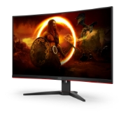 Picture of AOC G2 C32G2ZE/BK computer monitor 80 cm (31.5") 1920 x 1080 pixels Full HD LED Black, Red