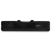 Picture of StarTech.com Biometric Enclosure - Encrypted USB 3.0 2.5" SATA Hard Drive Enclosure - Fingerprint/Password Access - 256-bit AES Data Encryption - Secure External USB 3.1 Gen 1 to HDD/SSD