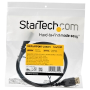 Picture of StarTech.com 1 m VESA Certified DisplayPort 1.4 Cable - 8K 60Hz HBR3 HDR - 3 ft Super UHD DisplayPort to DisplayPort Monitor Cord - Ultra HD 4K 120Hz DP 1.4 Slim Video Cable M/M DP Connector