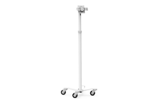 Picture of Compulocks Universal Tablet Cling Medical Rolling Kiosk White