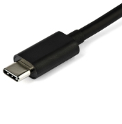 Picture of StarTech.com USB C Multiport Adapter with HDMI, VGA, Gigabit Ethernet & USB 3.0 - USB C to 4K HDMI or 1080p VGA Display Mini Dock Hub - USB Type-C Travel Docking Station for USB-C Laptops