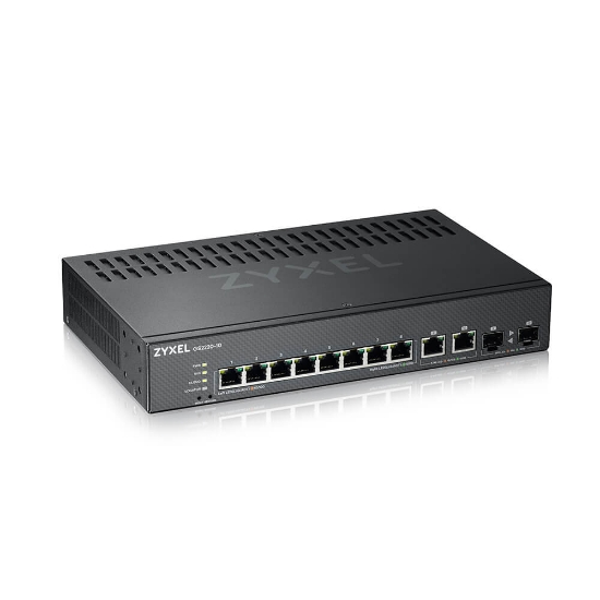 Picture of Zyxel GS2220-10-EU0101F network switch Managed L2 Gigabit Ethernet (10/100/1000) Black