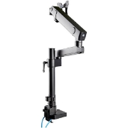 Picture of StarTech.com Desk Mount Monitor Arm with 2x USB 3.0 ports - Pole Mount Full Motion Single Arm Monitor Mount for up to 34" VESA Display - Ergonomic Articulating Arm - Desk Clamp/Grommet