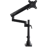 Picture of StarTech.com Desk Mount Monitor Arm with 2x USB 3.0 ports - Pole Mount Full Motion Single Arm Monitor Mount for up to 34" VESA Display - Ergonomic Articulating Arm - Desk Clamp/Grommet