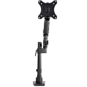 Picture of StarTech.com Desk Mount Monitor Arm with 2x USB 3.0 ports - Pole Mount Full Motion Single Arm Monitor Mount for up to 34" VESA Display - Ergonomic Articulating Arm - Desk Clamp/Grommet
