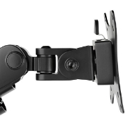 Picture of StarTech.com Desk Mount Monitor Arm with 2x USB 3.0 ports - Pole Mount Full Motion Single Arm Monitor Mount for up to 34" VESA Display - Ergonomic Articulating Arm - Desk Clamp/Grommet