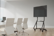 Picture of Neomounts NS-M3800BLACK TV trolley 60-100"