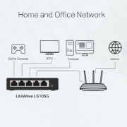 Picture of TP-Link 5-Port 10/100/1000Mbps Desktop Network Switch
