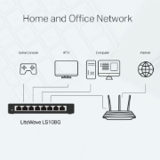 Picture of TP-Link 8-Port 10/100/1000Mbps Desktop Network Switch
