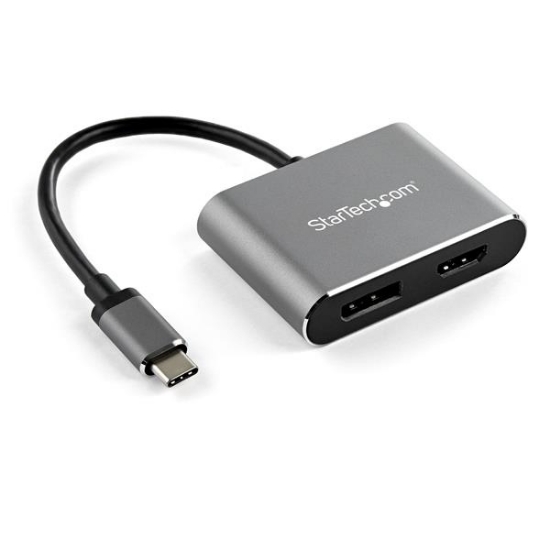 Afbeeldingen van StarTech.com USB-C multiport video adapter - HDMI of DisplayPort - 4K 60Hz