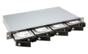 Picture of QNAP TR-004U storage drive enclosure HDD/SSD enclosure Black, Grey 2.5/3.5"