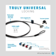 Picture of HP Sure Key Cable Lock