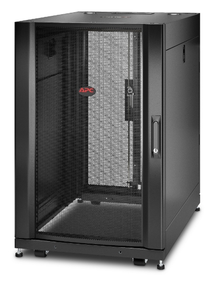 Picture of APC NetShelter SX, Server Rack Enclosure, 18U, Black, 925H x 600W x 900D mm