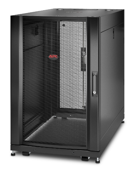 Picture of APC Netshelter SX, Server Rack Enclosure, 18U, Black, 925H x 600W x 1070D mm