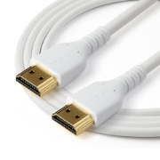 Picture of StarTech.com 6ft (2m) Premium Certified HDMI 2.0 Cable with Ethernet - Durable High Speed UHD 4K 60Hz HDR - Rugged M/M HDMI Cord with Aramid Fiber - TPE - Ultra HD Monitors, TVs & Displays
