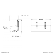 Picture of Neomounts PLASMA-M2250KEYB Multimedia holder